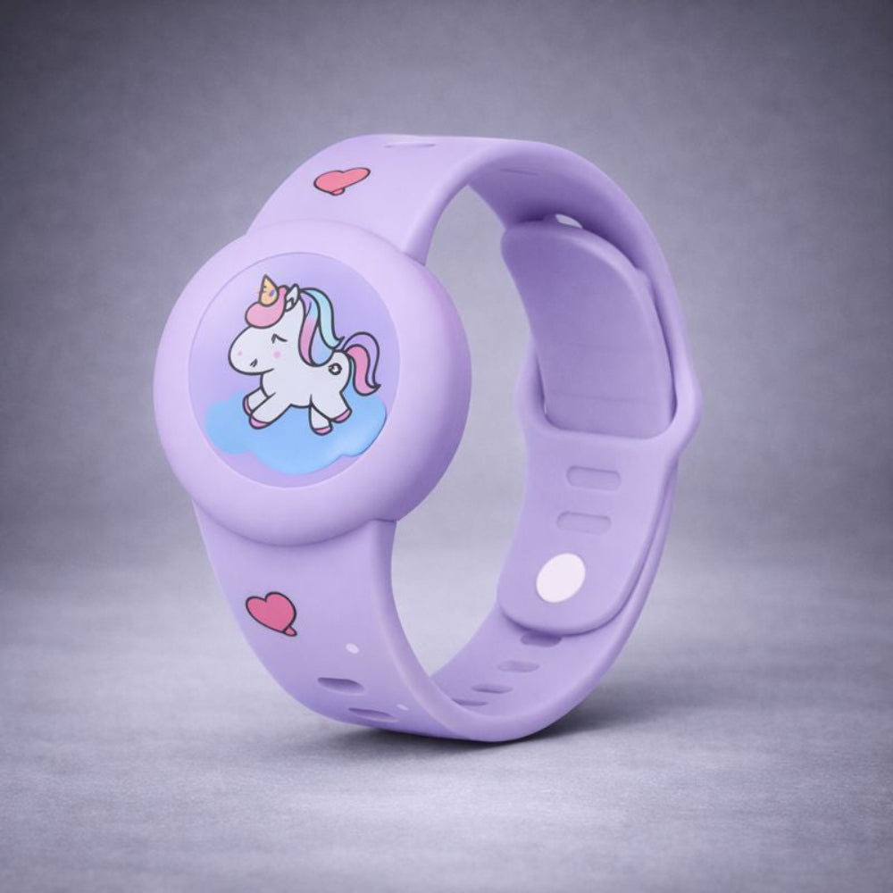 Child Safety GPS Tracker Wristband - Adjustable Silicone Band