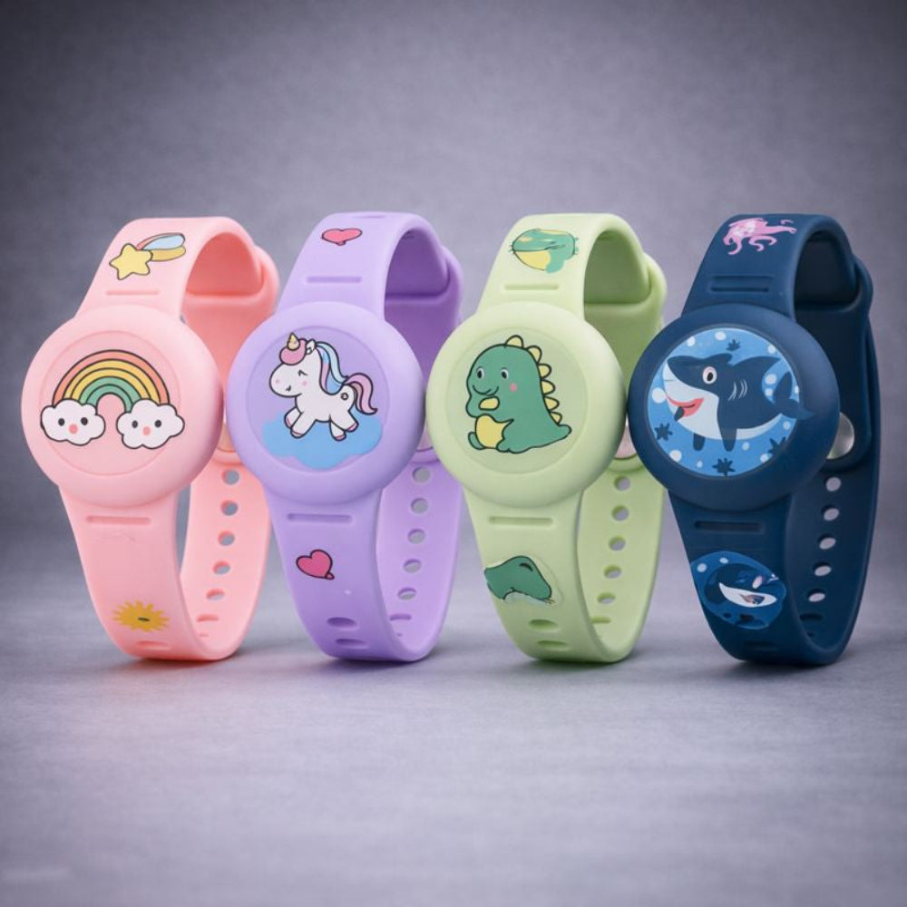Child Safety GPS Tracker Wristband - Adjustable Silicone Band