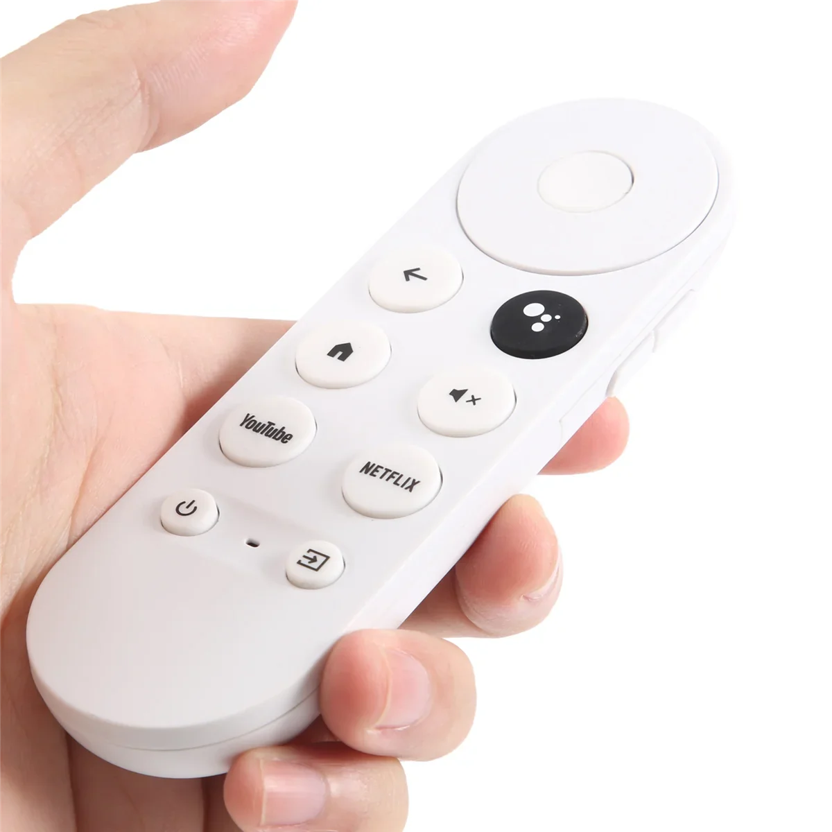 Chromecast 4 Replacement Remote - Easy Navigation & Ergonomic Design