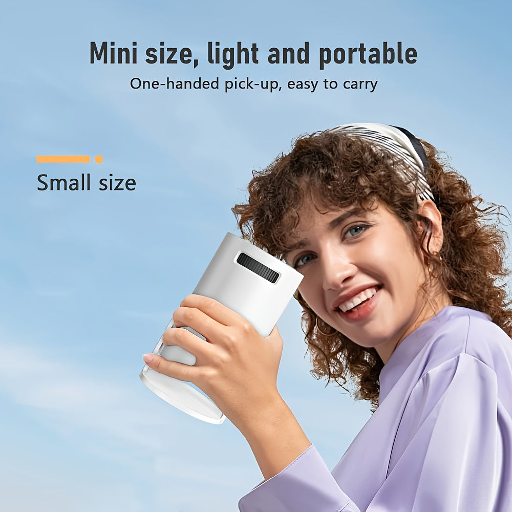 CinéLux Mini Projector - Full HD 1080p, WiFi & Bluetooth