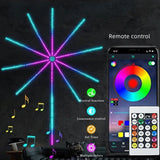 Colorful Exploding Star LED String Lights with App Control
