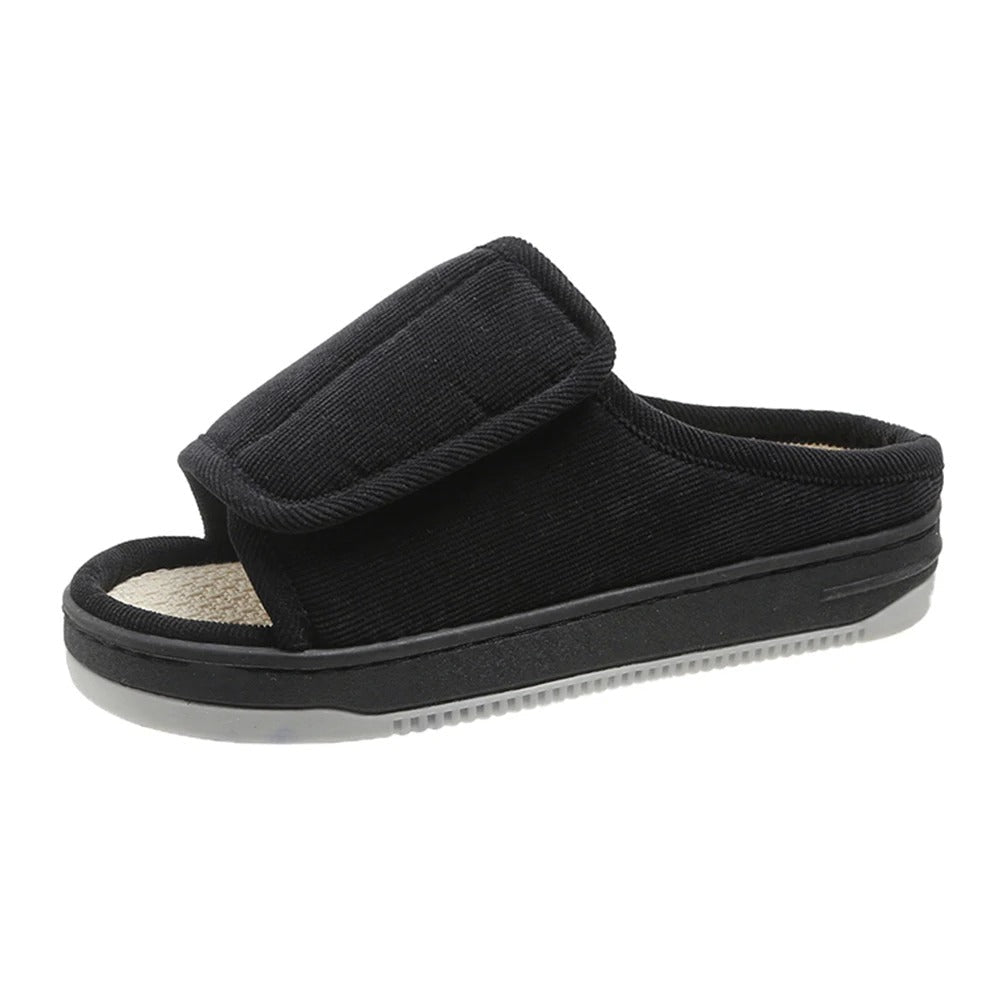 ComfortEase - Adjustable Extra Wide Diabetic Slippers for Sensitive Feet