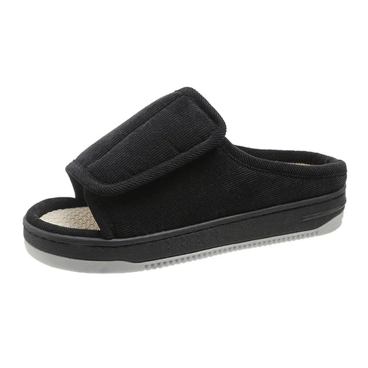 ComfortEase - Adjustable Extra Wide Diabetic Slippers for Sensitive Feet