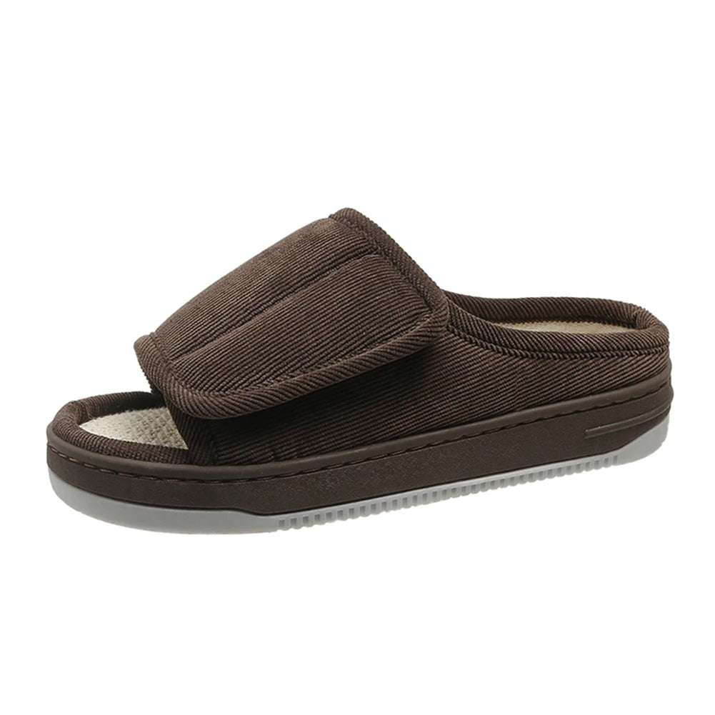 ComfortEase - Adjustable Extra Wide Diabetic Slippers for Sensitive Feet