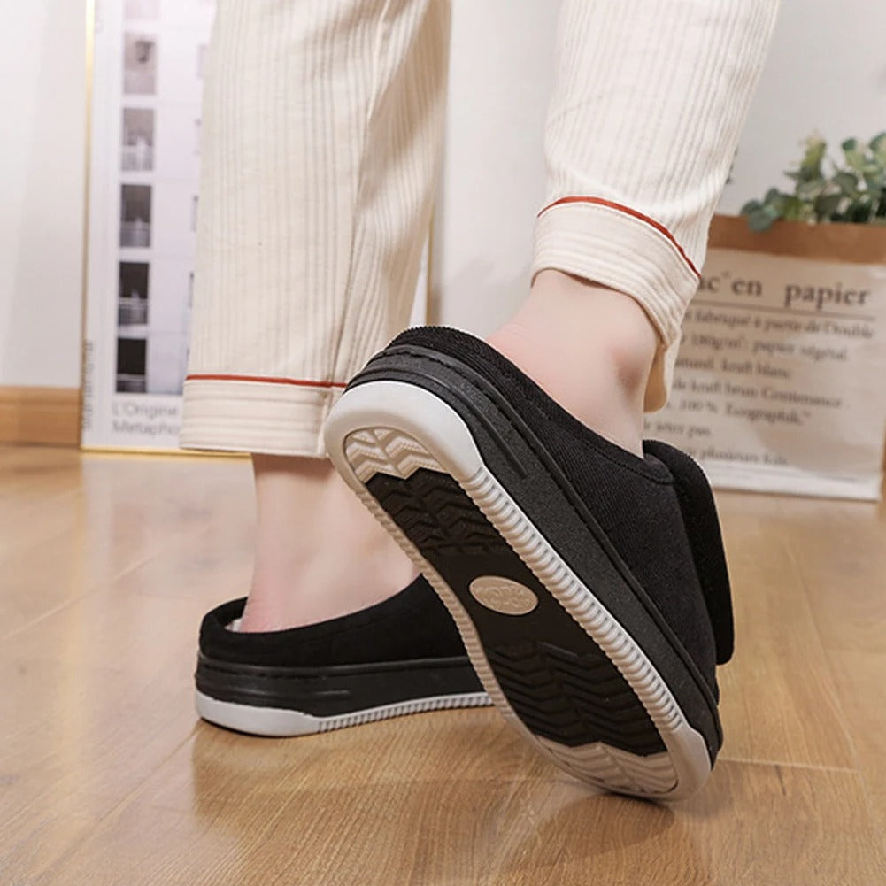 ComfortEase - Adjustable Extra Wide Diabetic Slippers for Sensitive Feet