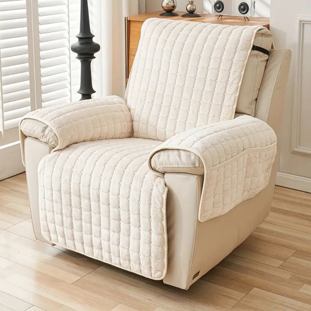 ComfortGuard - Padded Armchair Protector with Storage Pocket