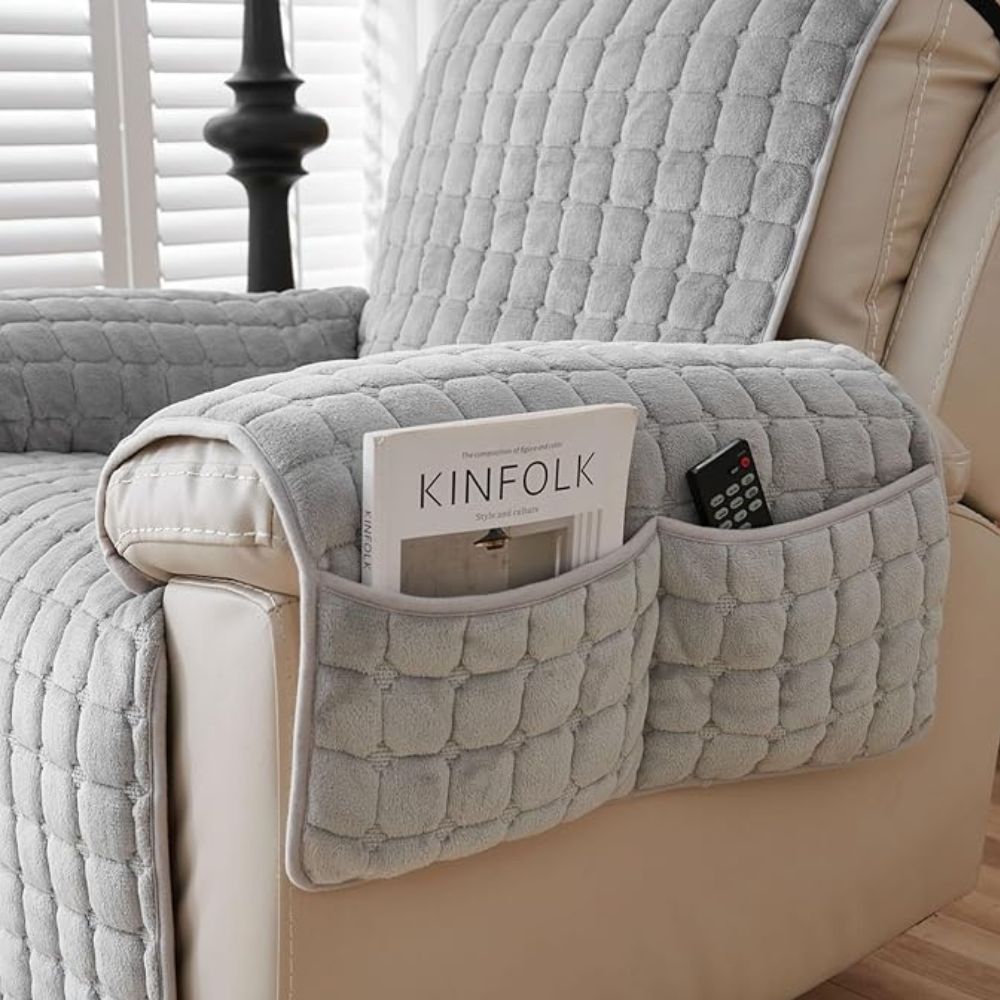 ComfortGuard - Padded Armchair Protector with Storage Pocket