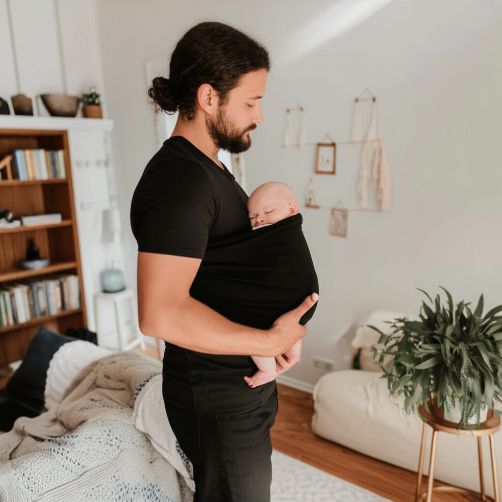 ComfortWear - Babywearing T-Shirt with Built-in Pouch & Stretchy Cotton