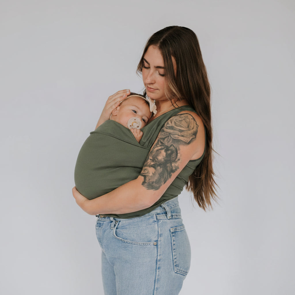 ComfortWear - Babywearing T-Shirt with Built-in Pouch & Stretchy Cotton