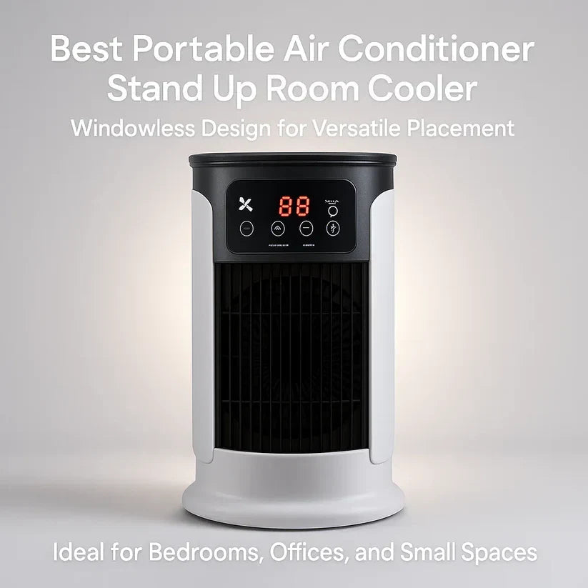Compact Air Cooler - Energy Efficient Portable Cooling Fan