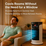 Compact Air Cooler - Energy Efficient Portable Cooling Fan