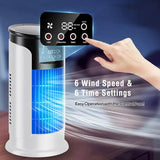 Compact Air Cooler - Energy Efficient Portable Cooling Fan