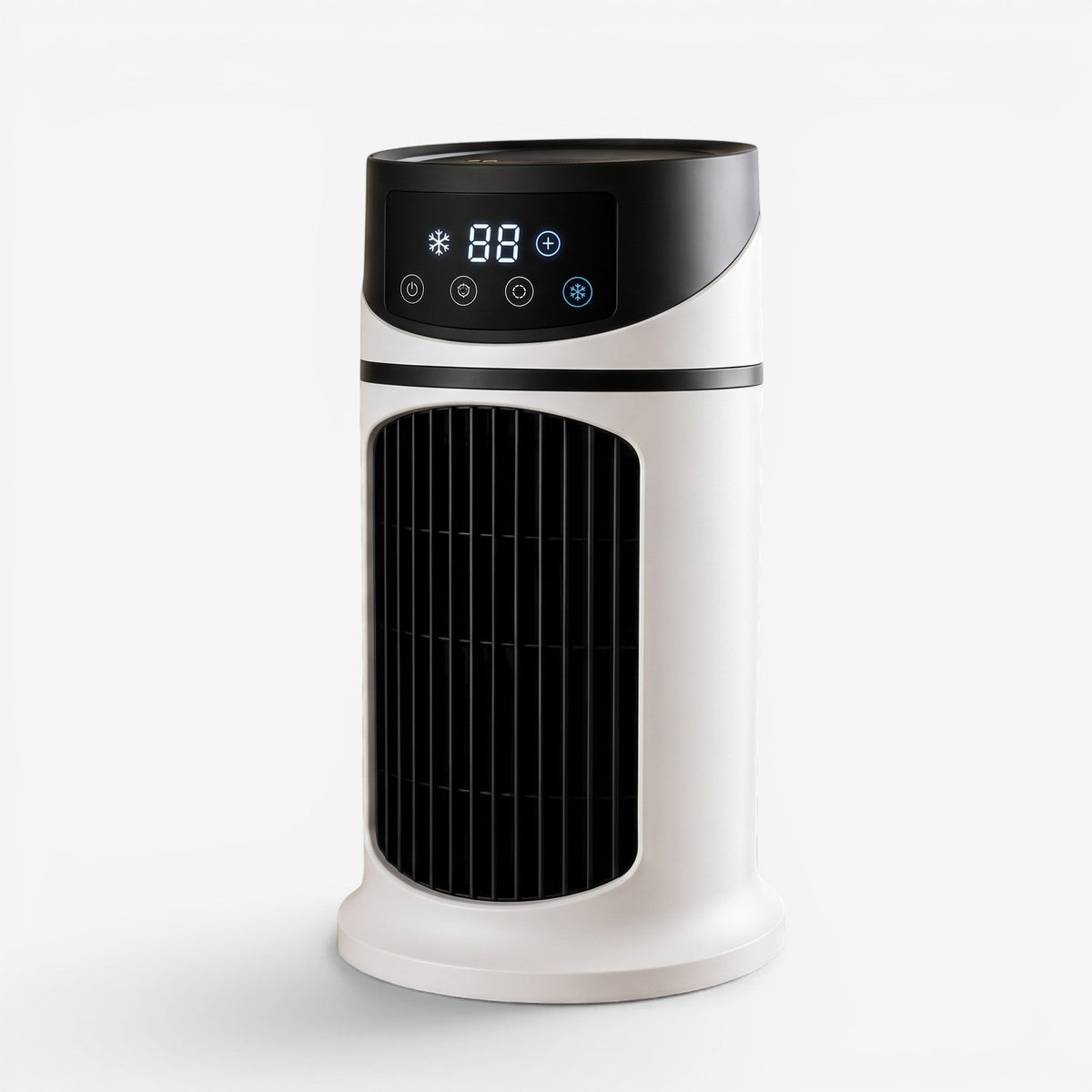 Compact Portable Air Conditioner - USB Rechargeable Mini AC with LED Display & Remote Control