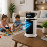 Compact Portable Air Conditioner - USB Rechargeable Mini AC with LED Display & Remote Control
