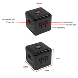 Compact WiFi Security Camera - 1080P Wireless Home Security Camera with Night Vision & Motion Alerts