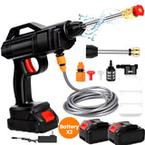 Cordless High Pressure Washer - Powerful Battery & Adjustable Nozzle