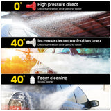 Cordless High Pressure Washer - Powerful Battery & Adjustable Nozzle