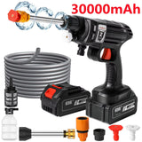 Cordless High Pressure Washer - Powerful Battery & Adjustable Nozzle