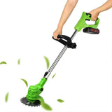 Cordless String Trimmer - Adjustable Shaft & Multi-Angle Cutting Head