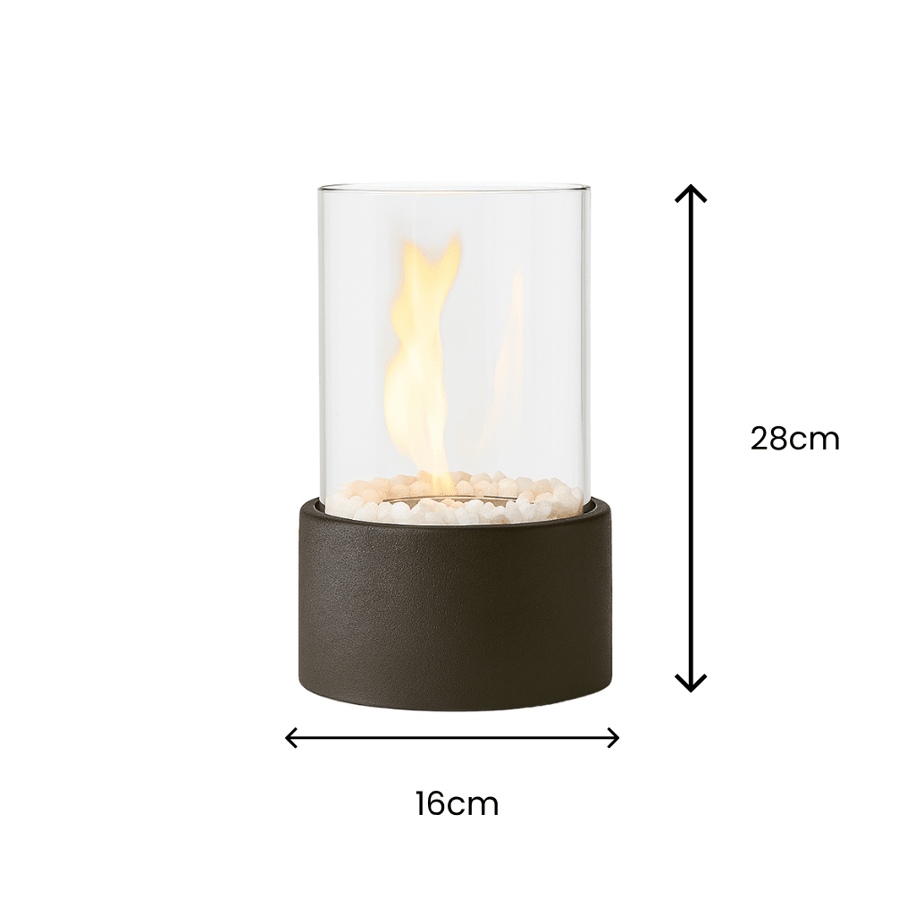 CozyFire Portable Tabletop Fire Pit - Elegant Design for Indoor & Outdoor Use