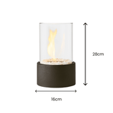 CozyFire Portable Tabletop Fire Pit - Elegant Design for Indoor & Outdoor Use