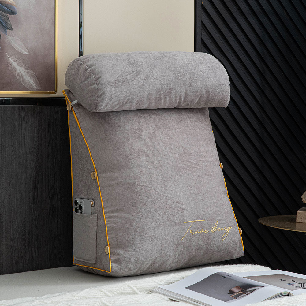 CozyNest - Ergonomic Reading Pillow for Ultimate Comfort