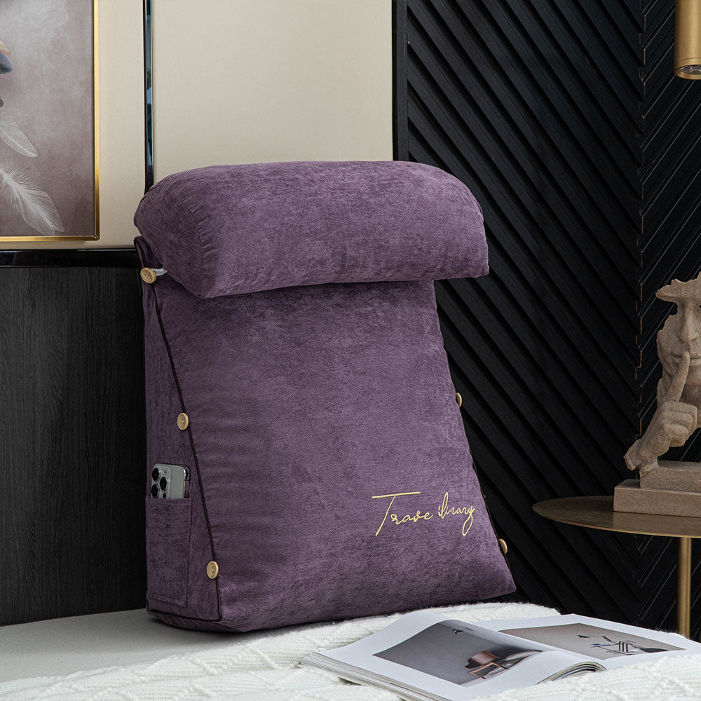 CozyNest - Ergonomic Reading Pillow for Ultimate Comfort