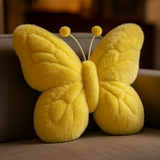 Cozy Butterfly Pillow - Soft Velvet Memory Foam Cushion