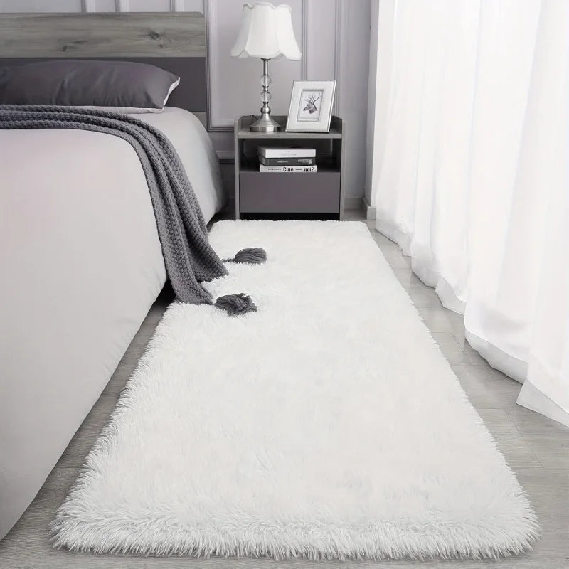Cozy Luxe - Machine Washable Plush Faux Fur Rug