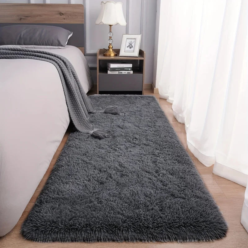 Cozy Luxe - Machine Washable Plush Faux Fur Rug