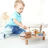 Creative Kids Music Station - Colorful Wooden Musical Instrument Set