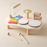 Creative Kids Music Station - Colorful Wooden Musical Instrument Set