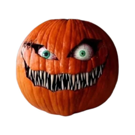 Creepy Halloween Pumpkin Decor - Scary Halloween Prop