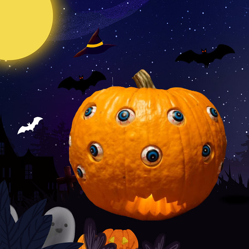 Creepy Halloween Pumpkin Decor - Scary Halloween Prop