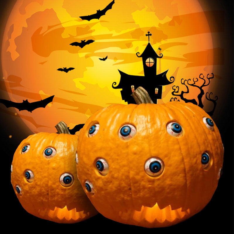 Creepy Halloween Pumpkin Decor - Scary Halloween Prop