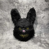 Creepy Plush Halloween Mask - Scary Monster Design