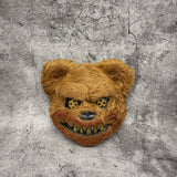 Creepy Plush Halloween Mask - Scary Monster Design