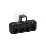 Currentix - Surge Protector Power Strip with USB Charging & Safety Lock