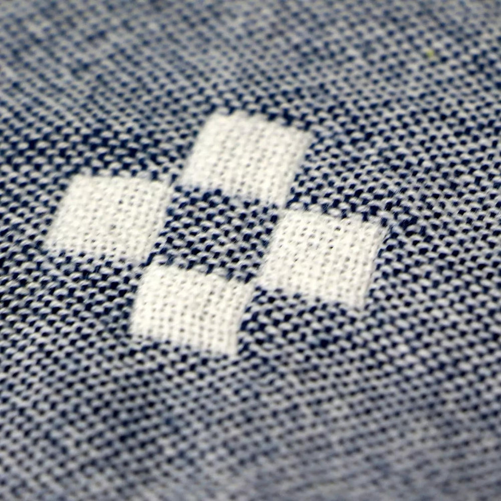 Diamond Dot Comfort Blanket - 100% Cotton, All-Season Softness