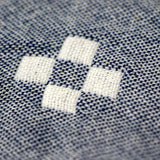 Diamond Dot Comfort Blanket - 100% Cotton, All-Season Softness