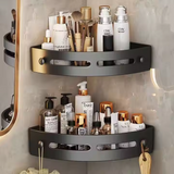 Drill-Free Shower Shelf - Transparent Minimalist Shower Storage