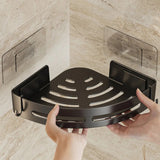Drill-Free Shower Shelf - Transparent Minimalist Shower Storage