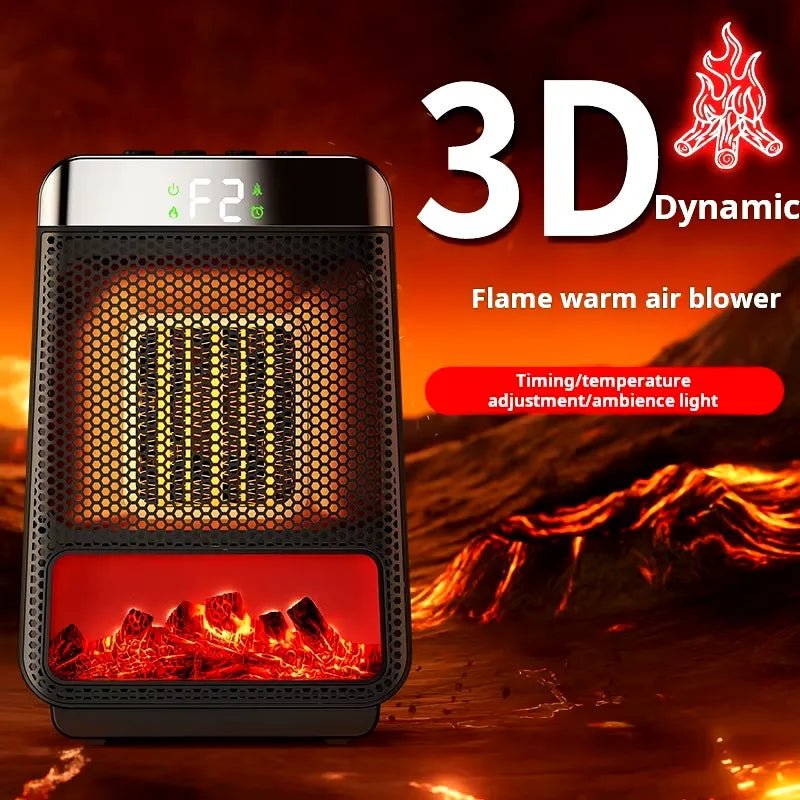 Efficient Electric Heater - Portable Space Heater for Rapid Heating