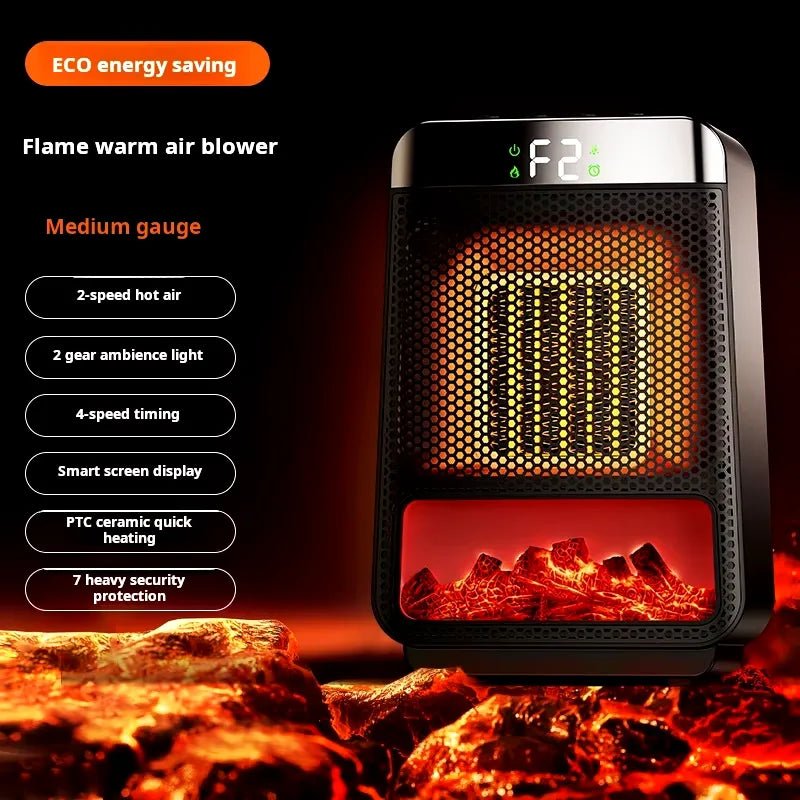Efficient Electric Heater - Portable Space Heater for Rapid Heating
