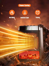 Efficient Electric Heater - Portable Space Heater for Rapid Heating
