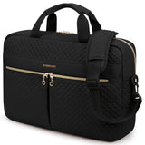 Elegant Designer Laptop Tote Bag for Women with Removable Strap