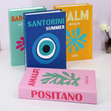Elegant Faux Decorative Books Set - Stylish Fake Books Decor for Home Accent