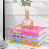 Elegant Faux Decorative Books Set - Stylish Fake Books Decor for Home Accent