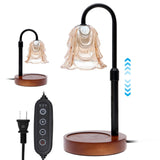 Elegant Flower Candle Warmer Lamp with Timer & Dimmable Light