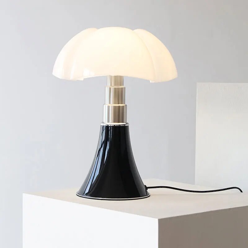 Elegant Flower Table Lamp - Dimmable LED Bedside Lamps with Adjustable Height